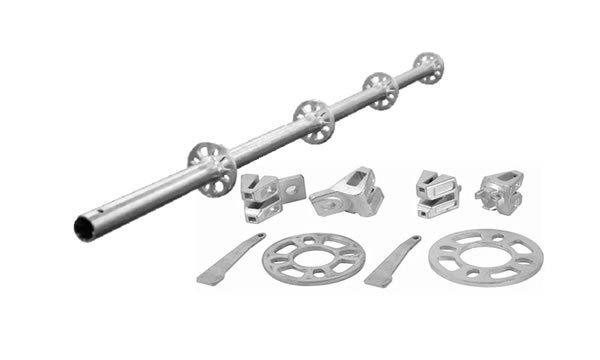 Ring lock scaffolding